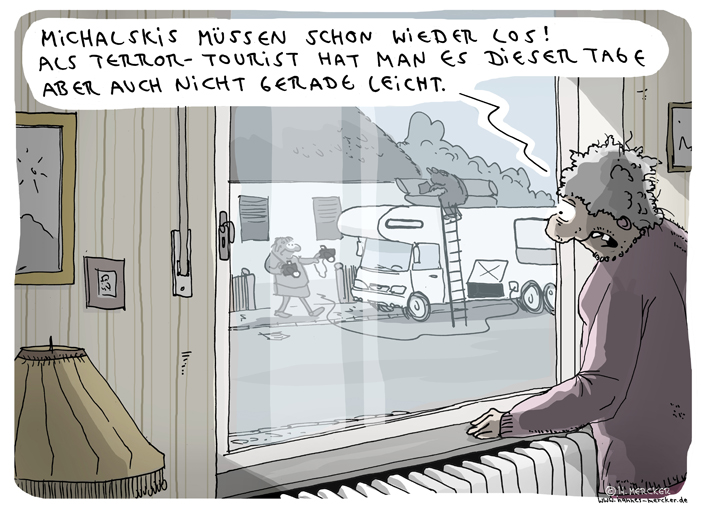 Cartoon: Wieder los 1
