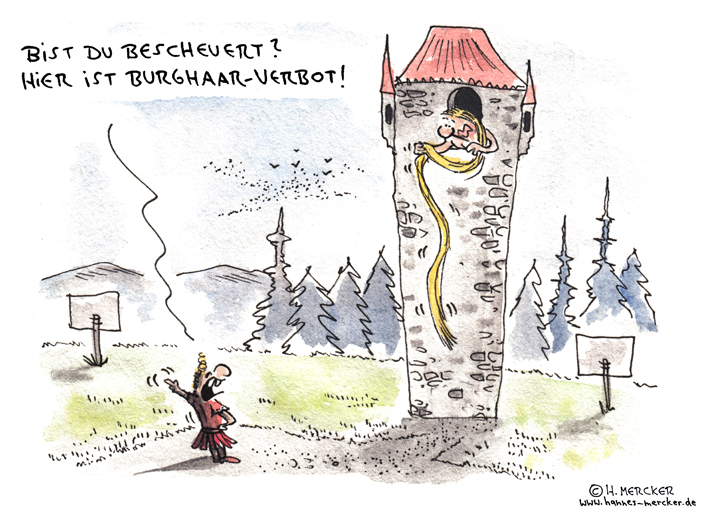 Cartoon: In der Wortspielhölle 1