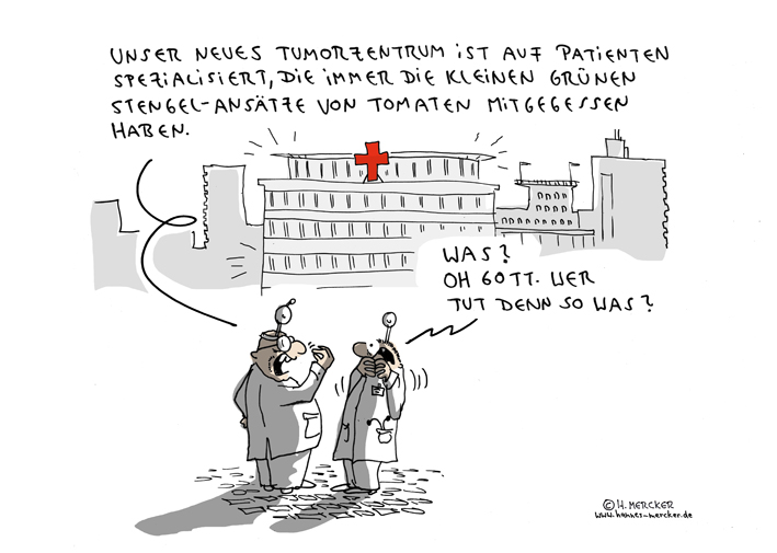 Cartoon: Klein und grün 1