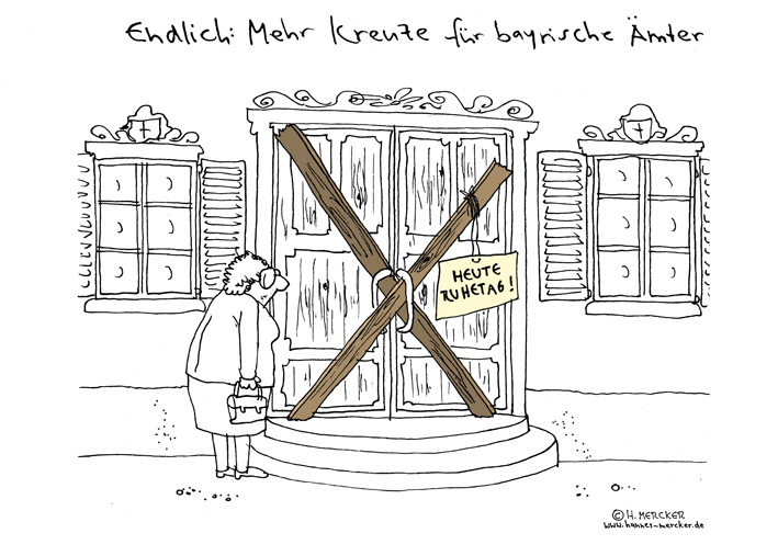 Cartoon: Kreuze 1