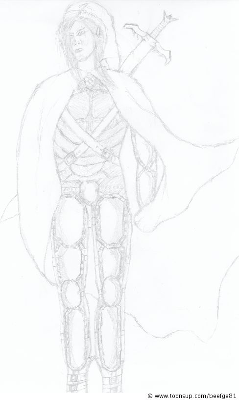Concept Art / Character Design: Dunkelelf 1