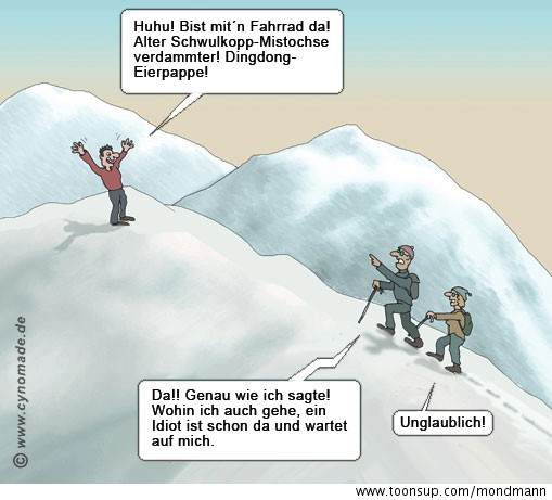 Cartoon: Berechtigte Paranoia 1
