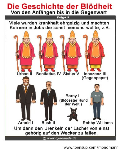 Comic: Die Geschichte der Blödheit 5