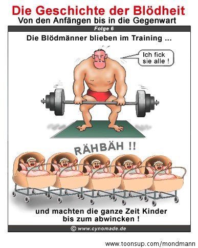 Comic: Die Geschichte der Blödheit 6