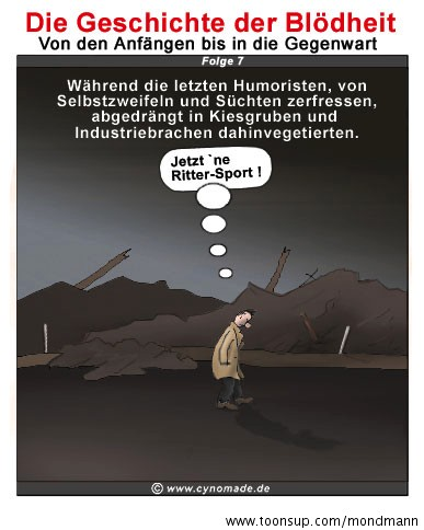 Comic: Die Geschichte der Blödheit 7
