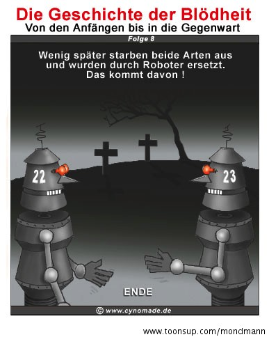 Comic: Die Geschichte der Blödheit 8
