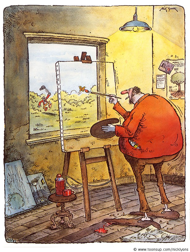 Cartoon: Cartoon Artist 1