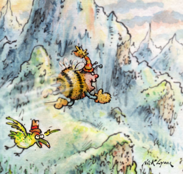 Cartoon: Billy the Bee 1