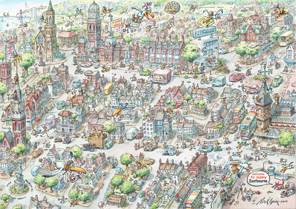 Cartoon: Cartoon Map 1