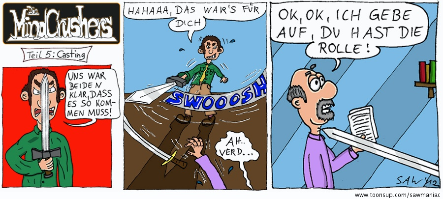 Cartoon: Teil 5: Casting 1