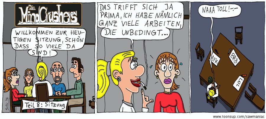 Cartoon: Teil 8: Sitzung 1