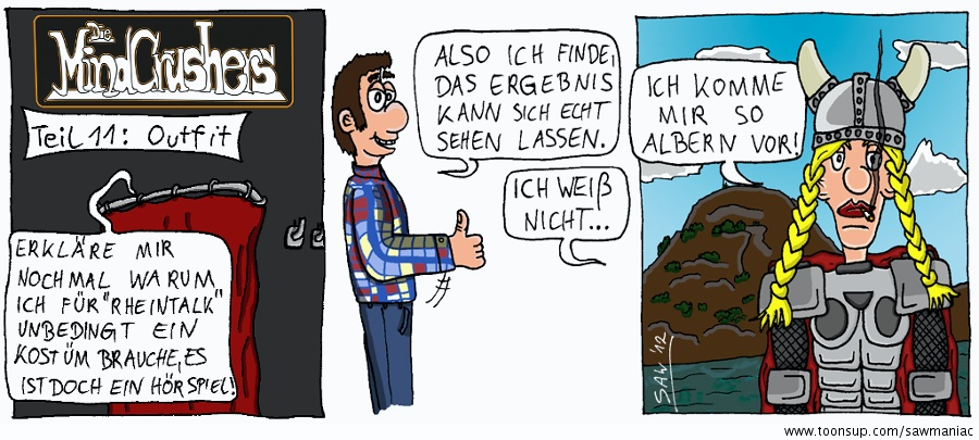 Cartoon: Teil 11: Outfit 1