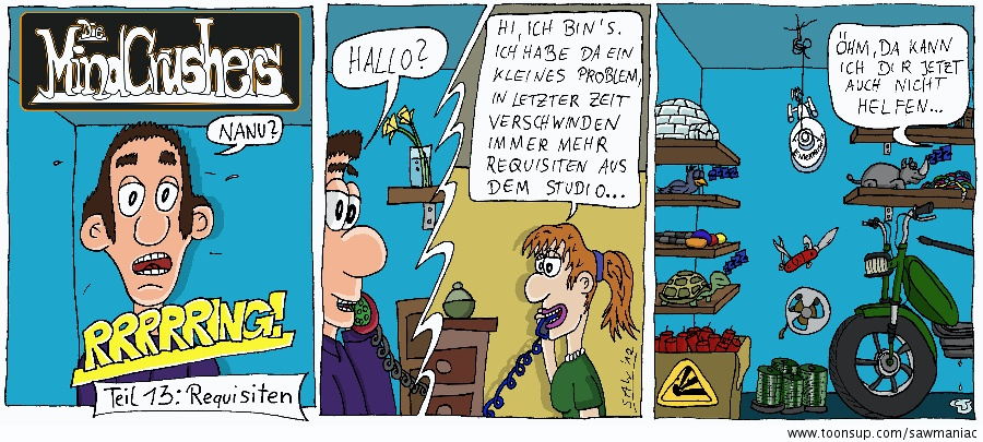 Cartoon: Teil 13: Requisiten 1