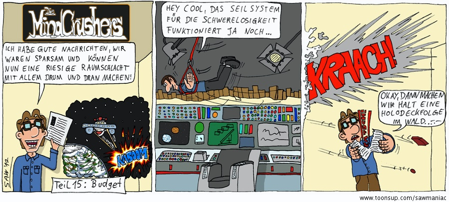 Cartoon: Teil 15: Budget 1