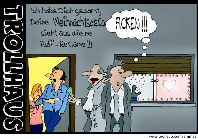 Cartoon: Weihnachtsdeko 1