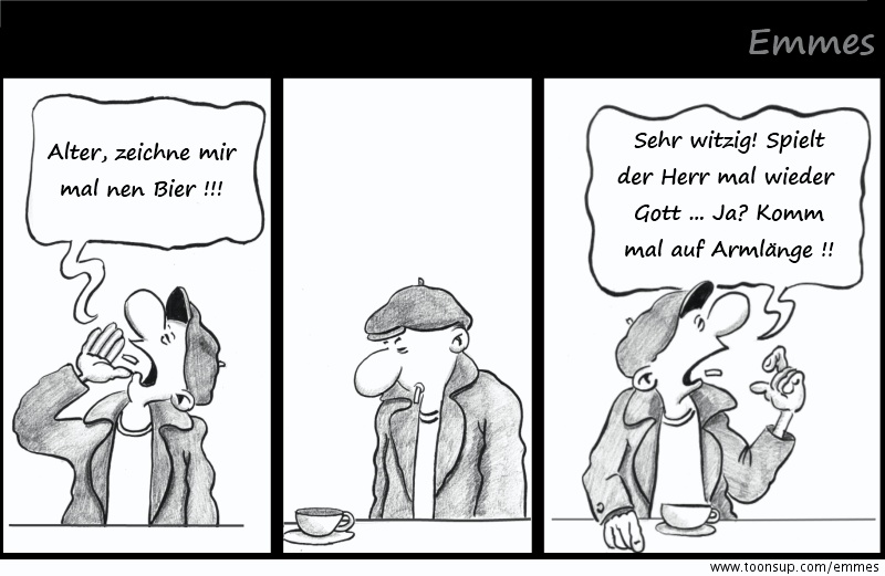 Cartoon: Forderung ... 1