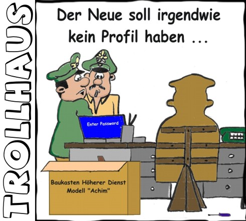 Cartoon: Höherer Dienst 1