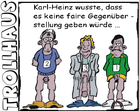 Cartoon: der Exhibionist 1