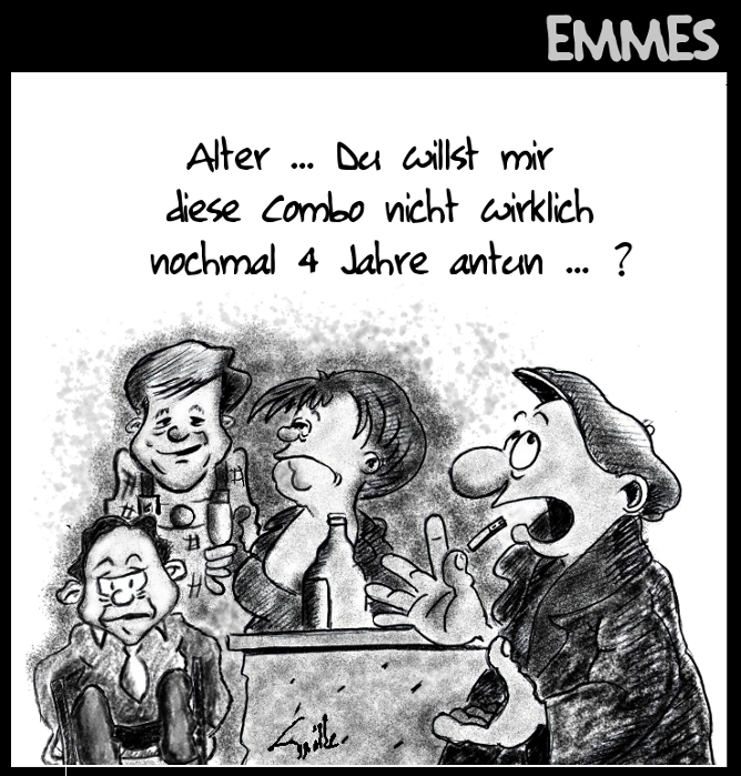 Cartoon: und täglich grüßt das Kabinett 1