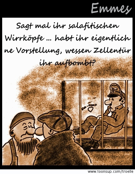 Cartoon: Wer die Bestie weckt ... 1