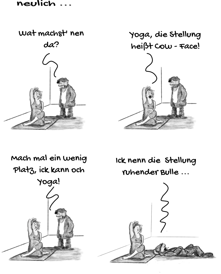 Cartoon: Yoga 1
