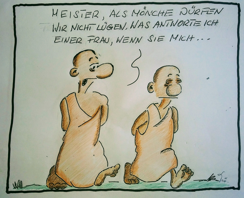 Comic: Flucht ins Kloster 1