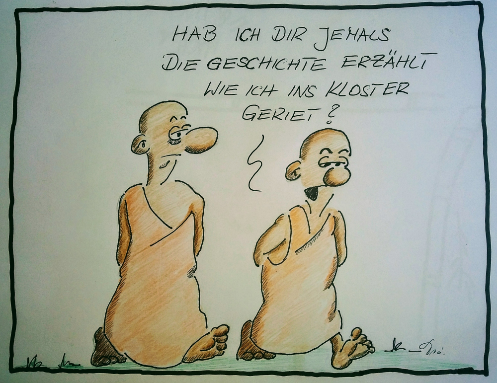Comic: Flucht ins Kloster 3