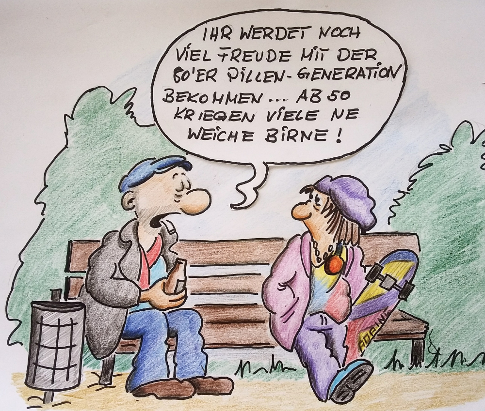 Cartoon: Langzeitwirkung 1