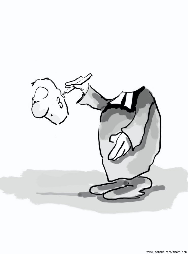 Cartoon: Ohne Worte 1