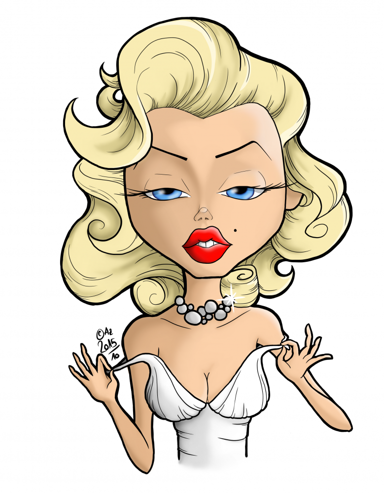 Illustration: Marilyn Monroe 1