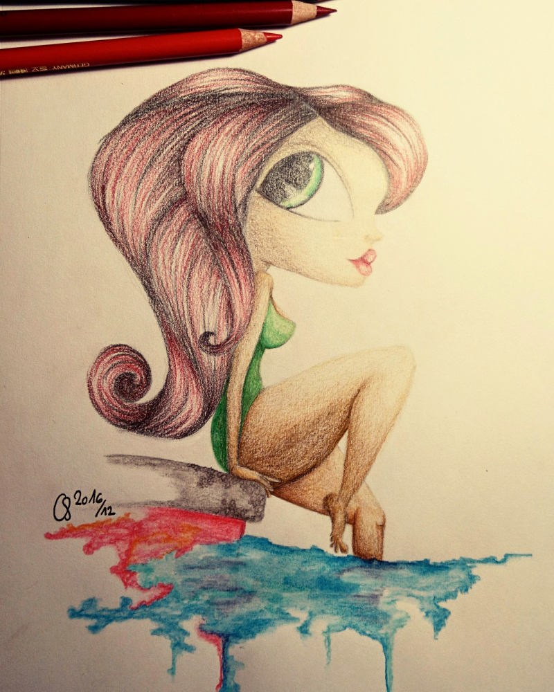 Illustration: Die Badenixxe 1
