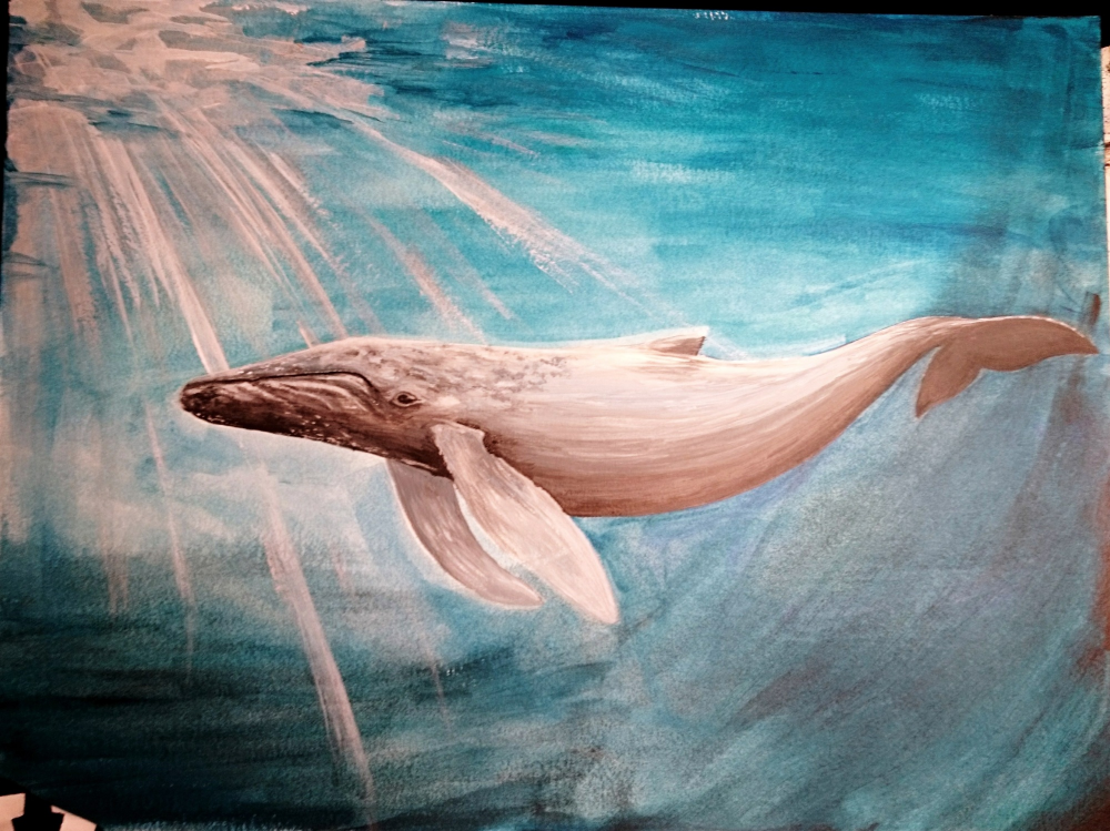 Illustration: Berndt der Blauwal 4