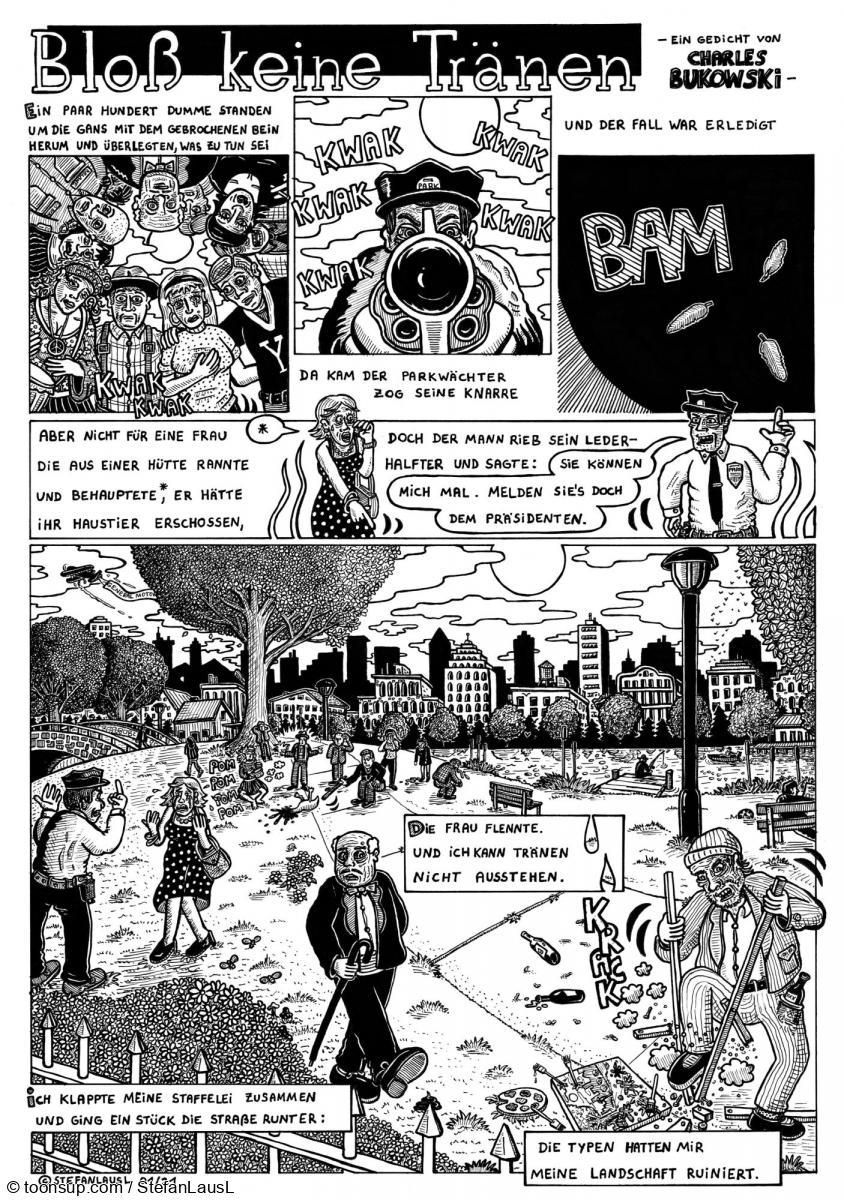 Comic: Bloß keine Tränen 1