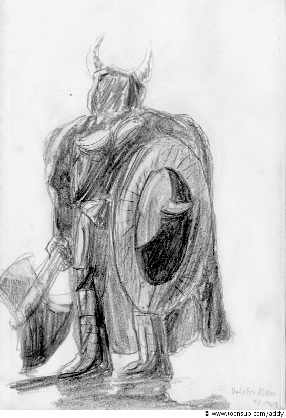 Concept Art / Character Design: Untoter Ritter 1