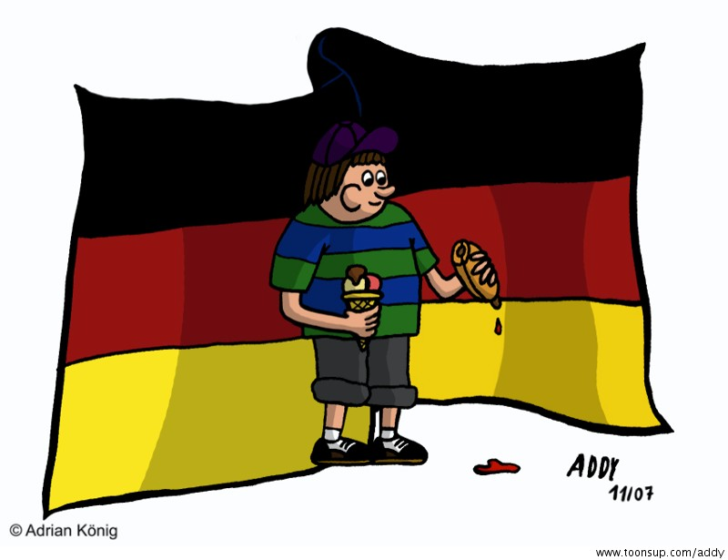 Illustration: Deutschland - Völlerei 1