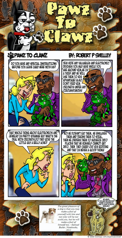 Comic: Pawz To Clawz 1