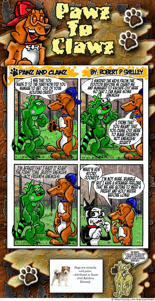 Comic: Pawz To Clawz 1