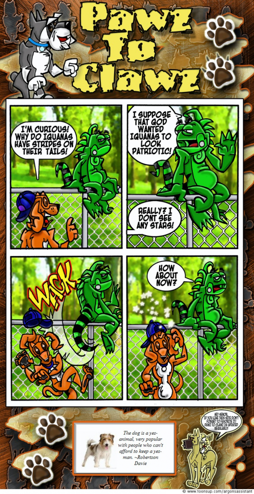 Cartoon: Pawz To Clawz 1