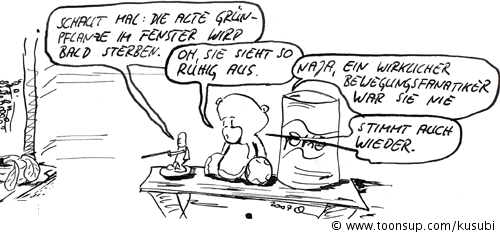 Comic: Pflanzenleben 1
