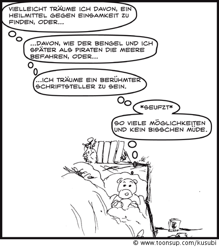 Cartoon: Teddy und Dose 19