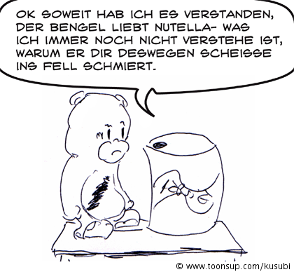 Cartoon: Teddy und Dose 25