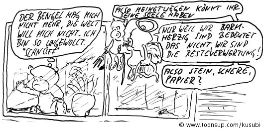 Cartoon: Teddy und Dose Teil zwei 11
