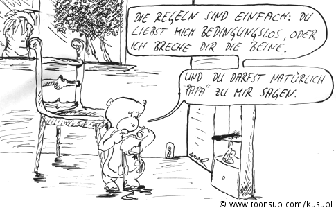 Cartoon: Teddy und Dose Teil zwei 20