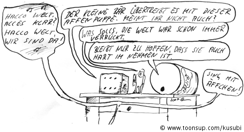 Cartoon: Teddy und Dose Teil zwei 21