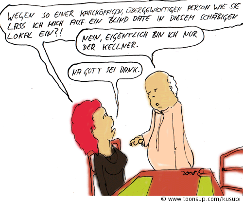 Cartoon: unausstehlich 1