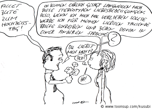 Cartoon: Hallo Schatz! 1