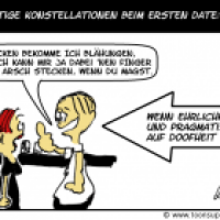 ungünstige konstellationen beim ersten Date