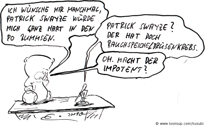 Cartoon: Geschmacklos! 1