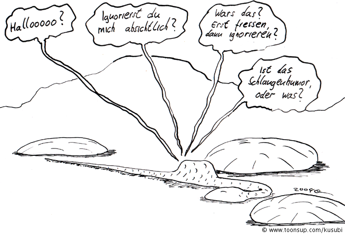 Cartoon: long road 2
