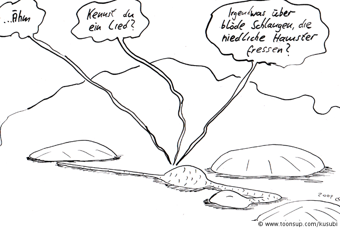 Cartoon: long road 7